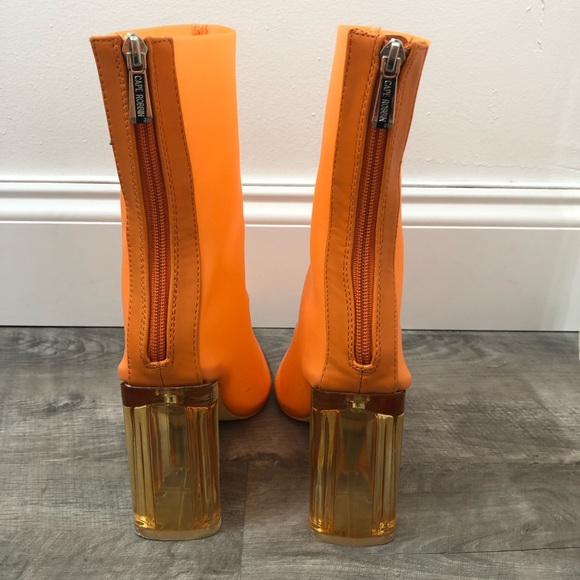 Orange Booties - Picture 2 of 3